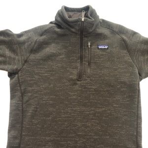 Patagonia Dark Gray Quarter-Zip Sweatshirt